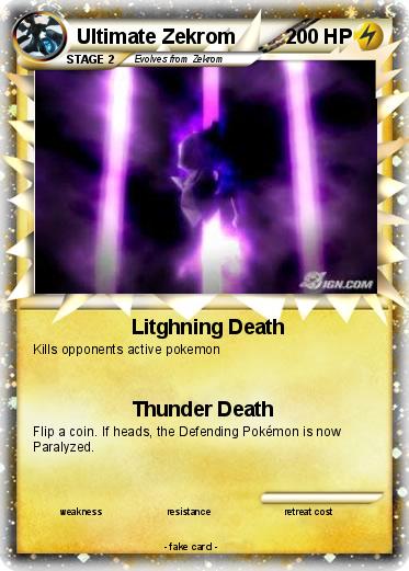 Pokemon Ultimate Zekrom
