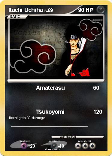 Pokemon Itachi Uchiha