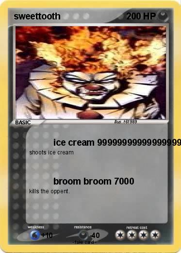 Pokemon sweettooth
