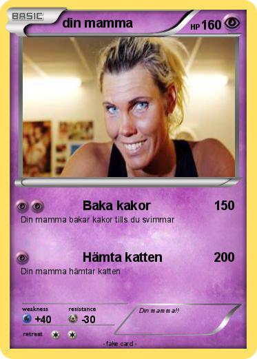 Pokemon din mamma