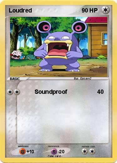 Pokemon Loudred