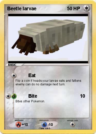 Pokemon Beetle larvae
