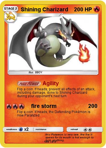 Pokemon Shining Charizard