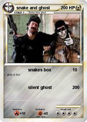 Pokemon snake and ghost