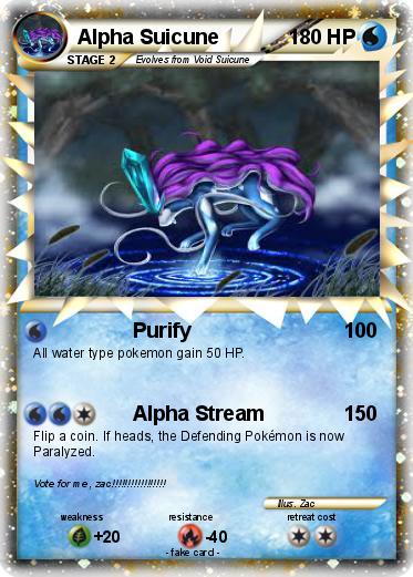 Pokemon Alpha Suicune