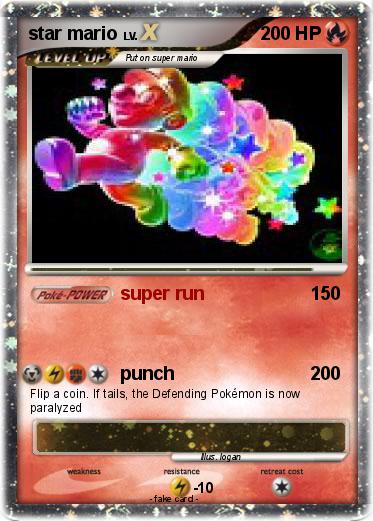 Pokemon star mario