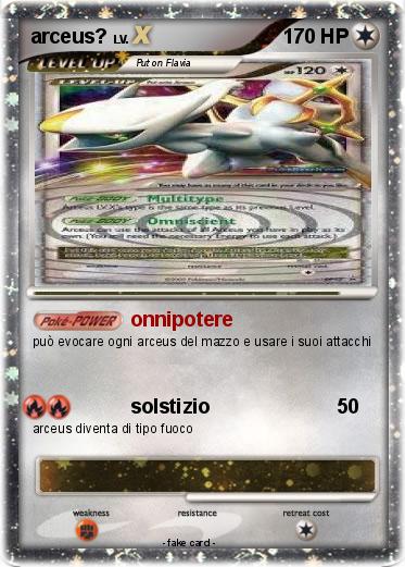 Pokemon arceus?