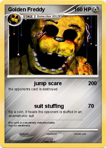 Pokemon Golden Freddy