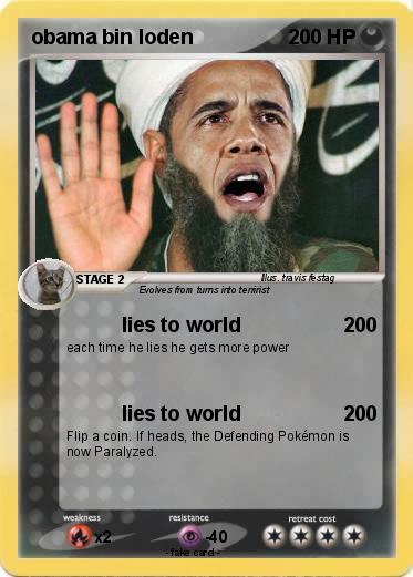 Pokemon obama bin loden