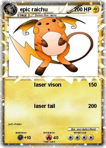 Pokemon epic raichu