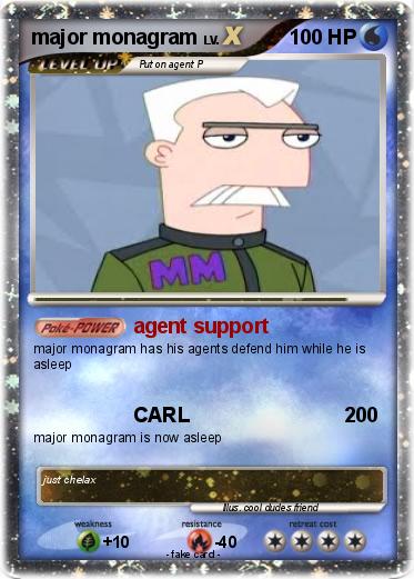 Pokemon major monagram