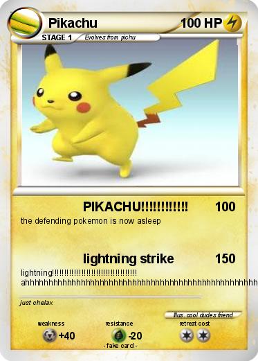 Pokemon Pikachu