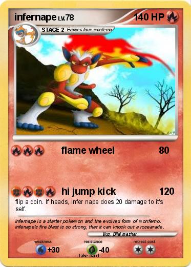 Pokemon infernape