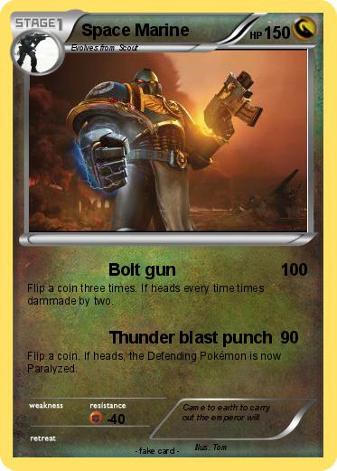 Pokemon Space Marine