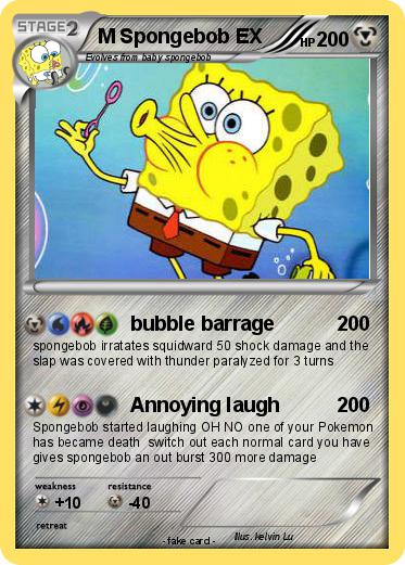Pokemon M Spongebob EX
