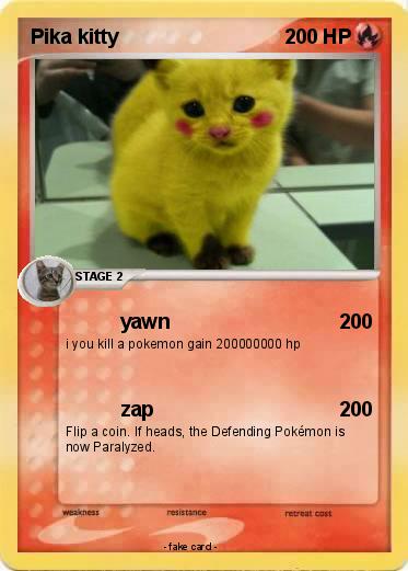Pokemon Pika kitty