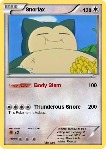 Pokemon Snorlax