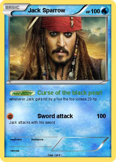 Pokemon Jack Sparrow