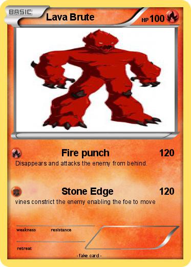 Pokemon Lava Brute