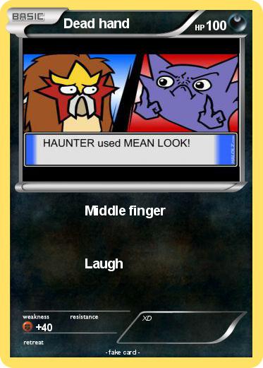 Pokemon Dead hand