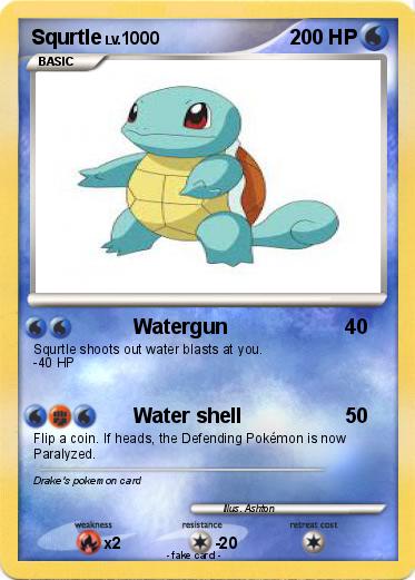 Pokemon Squrtle