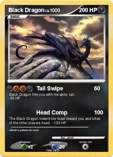 Pokemon Black Dragon Pokemon Black Dragon