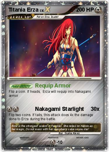 Pokemon Titania Erza