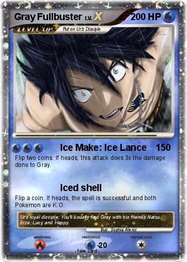 Pokemon Gray Fullbuster