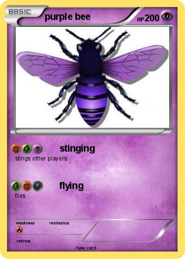 Pokemon purple bee