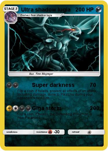 Pokemon Ultra shadow lugia