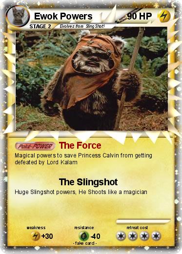 Pokemon Ewok Powers