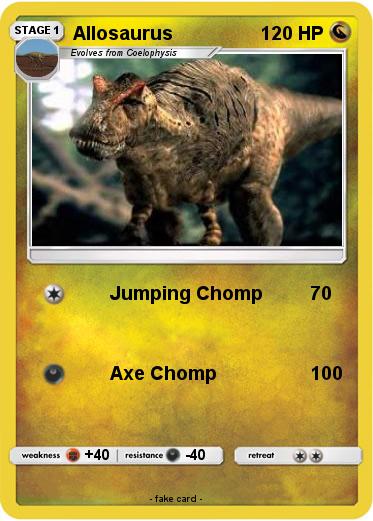 Pokemon Allosaurus