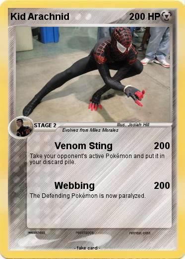Pokemon Kid Arachnid