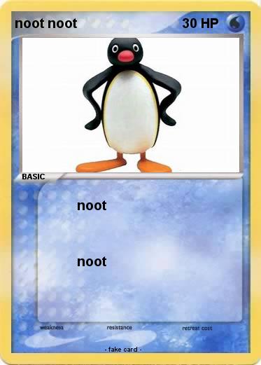 Pokemon noot noot