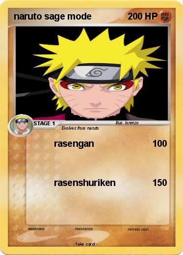 Pokemon naruto sage mode