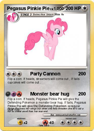 Pokemon Pegasus Pinkie Pie
