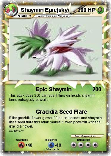 Pokemon Shaymin Epic(sky)