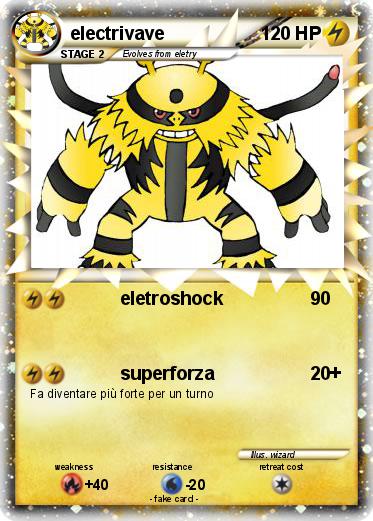 Pokemon electrivave