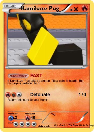 Pokemon Kamikaze Pug