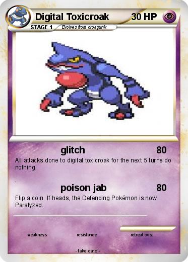 Pokemon Digital Toxicroak