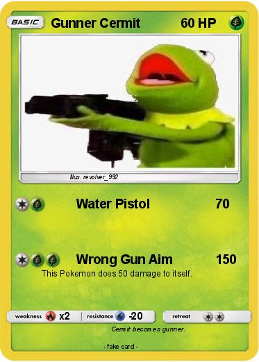 Pokemon Gunner Cermit