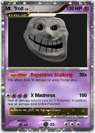 Pokemon Mr. Troll