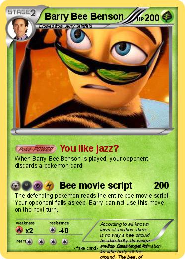 Pokemon Barry Bee Benson
