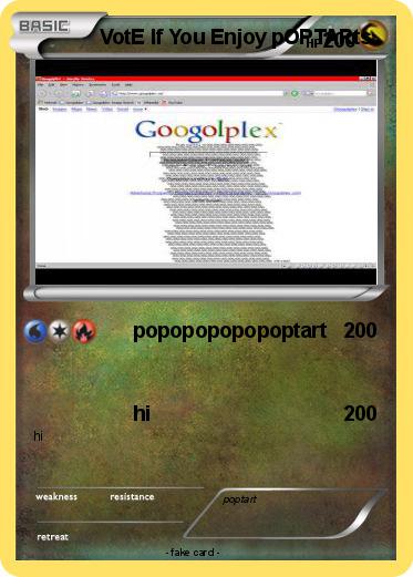 Pokemon VotE If You Enjoy pOPTARts