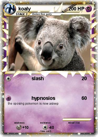 Pokemon koaly