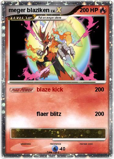 Pokemon meger blaziken