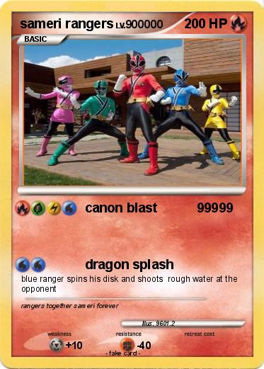Pokemon sameri rangers