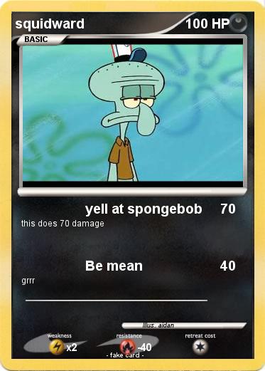 Pokemon squidward