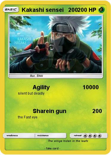 Pokemon Kakashi sensei   200