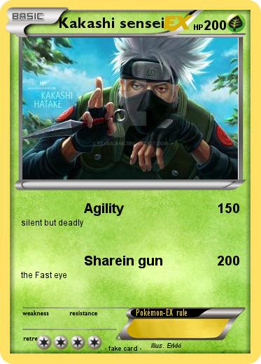 Pokemon Kakashi sensei
